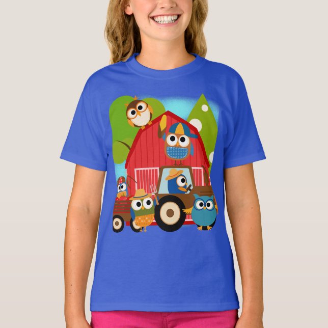 Owl Farmers T-Shirt (Front)