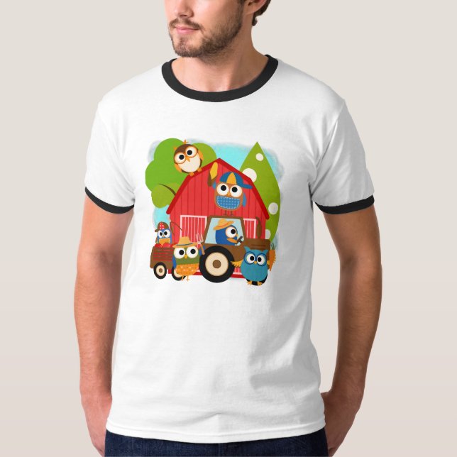 Owl Farmers T-Shirt (Front)