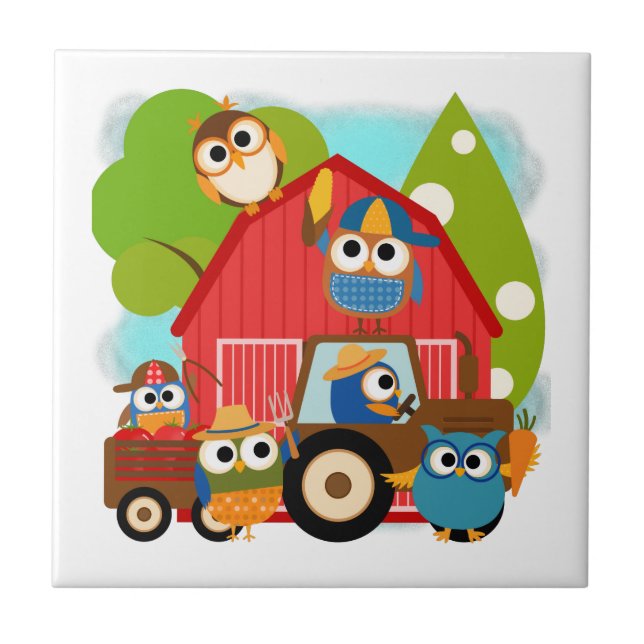 Owl Farmers Tile (Front)