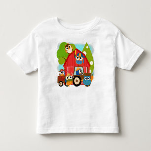 Owl Farmers Toddler T-Shirt