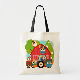 Owl Farmers Tote Bag