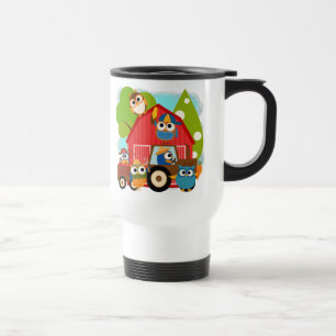 Owl Farmers Travel Mug
