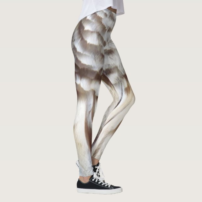 Owl Feather Leggings (Right)
