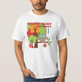 Owl First Birthday T-shirts and Gifts