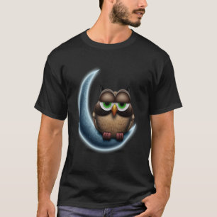 Owl Forest Mythology Night Owl 12 T-Shirt