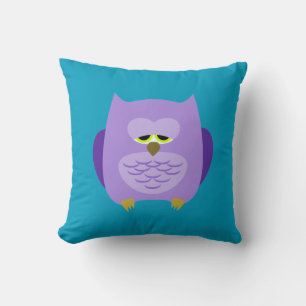 Owl front back cushion