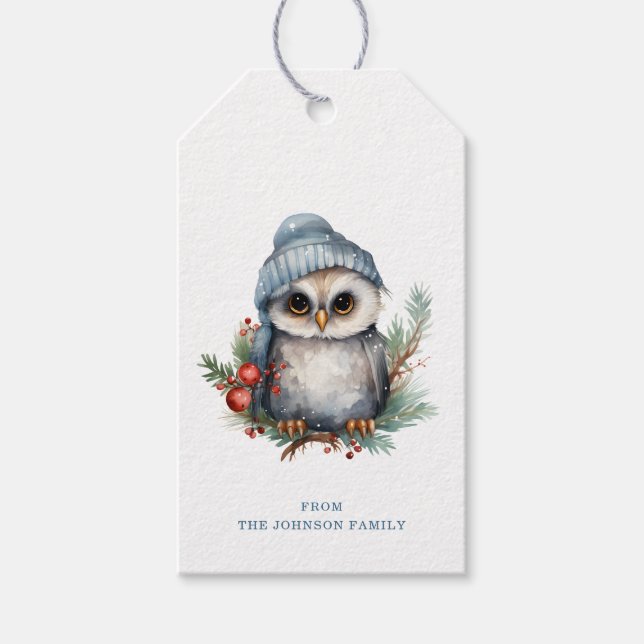 Owl Gift Tags (Front)