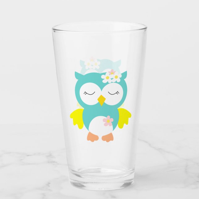 owl glass (Front)