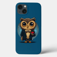 Owl Groom in Love: Perfect Valentine's Day Gift
