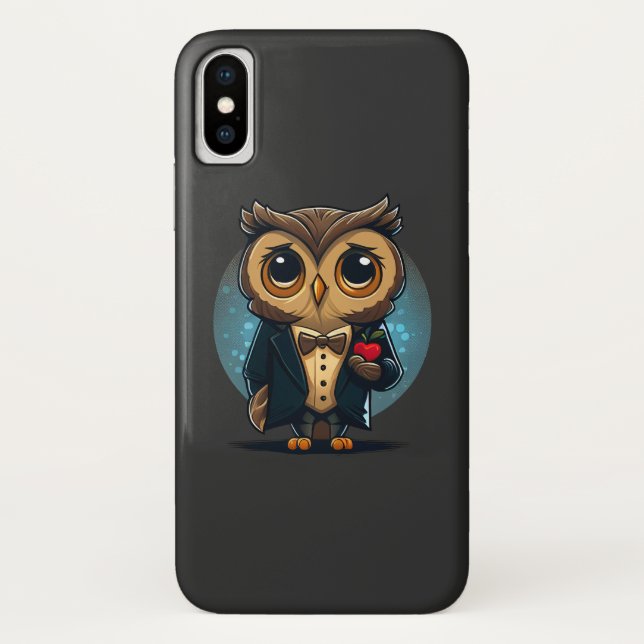 Owl Groom in Love: Perfect Valentine's Day Gift Case-Mate iPhone Case (Back)