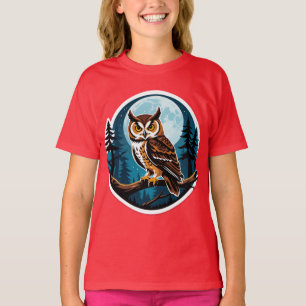 Owl Guardian of Woods T-Shirt