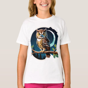 Owl Guardian of Woods T-Shirt
