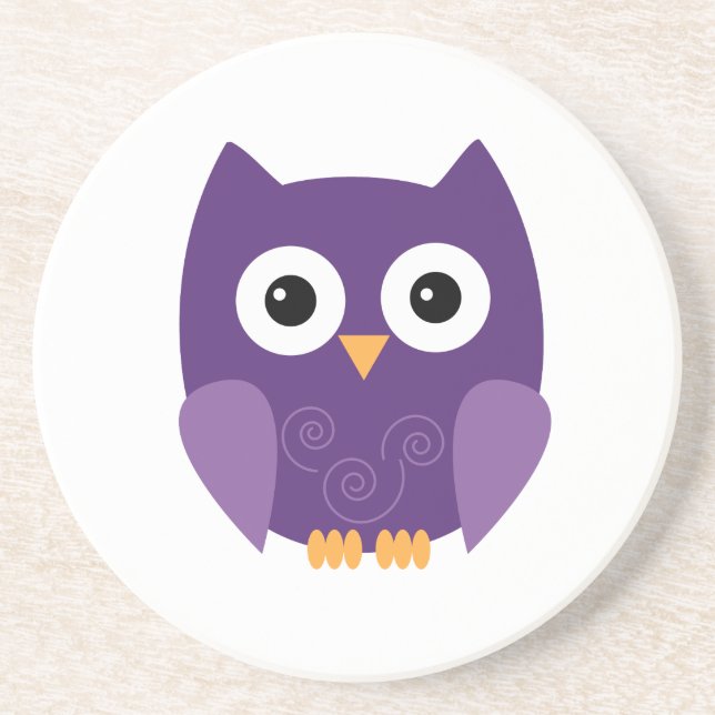 Owl Halloween Coaster (Front)