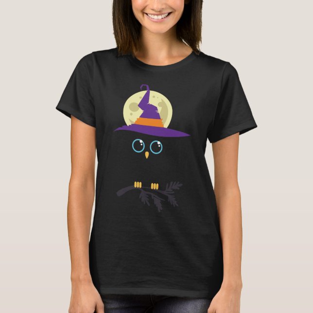 Owl Halloween T-Shirt (Front)