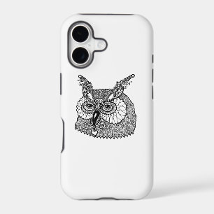 Owl Head Zendoodle