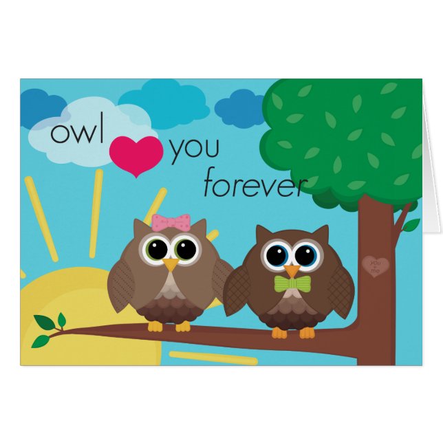 Owl Heart You Forever (Front Horizontal)