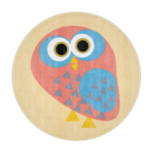Owl hootie cutting board