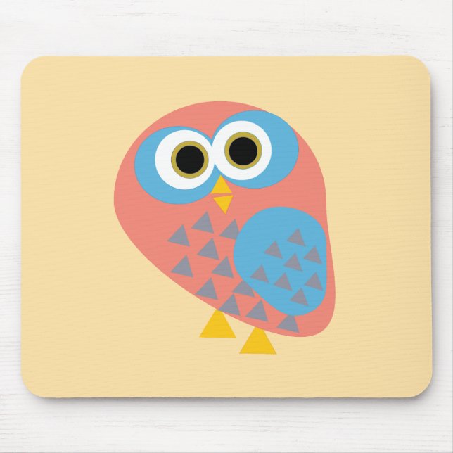 Owl hootie mouse pad (Front)