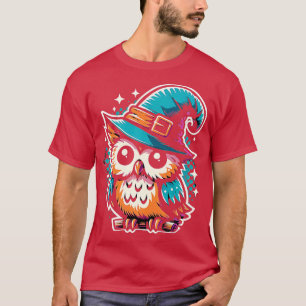 Owl House Halloween Vintage toon Design T-Shirt