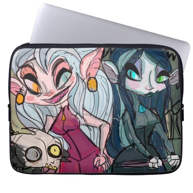 Owl house wallet laptop sleeve (Front)