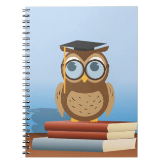 Owl illustration notebook
