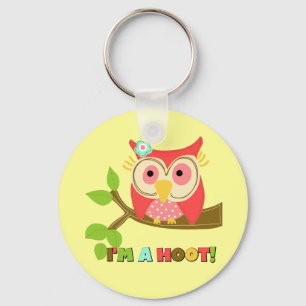 Owl I'm a Hoot Key Ring