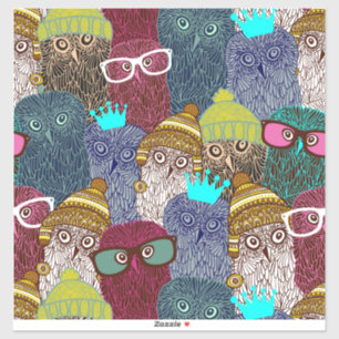 Owl in crown
