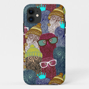 Owl in crown Case-Mate iPhone case