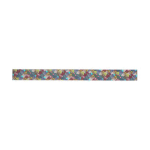 Owl in crown wrap around label