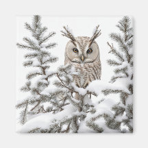 Owl in Snow