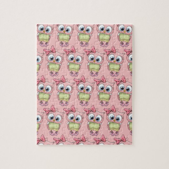 Owl Jigsaw Puzzle (Vertical)