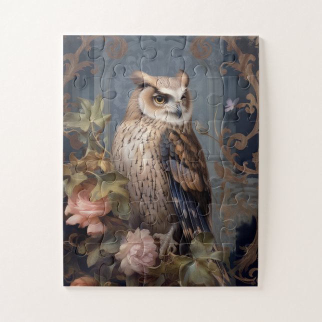 Owl Jigsaw Puzzle (Vertical)