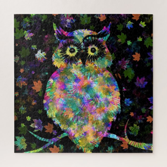 Owl Jigsaw Puzzle - Art Painting (Vertical)