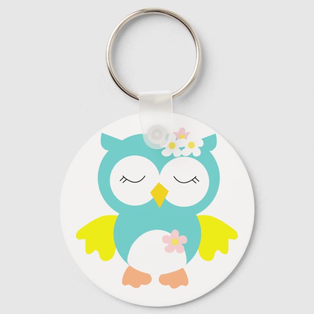 owl key ring (Front)