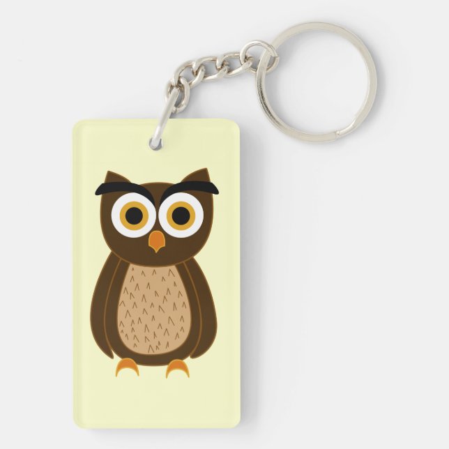 owl key ring (Back)