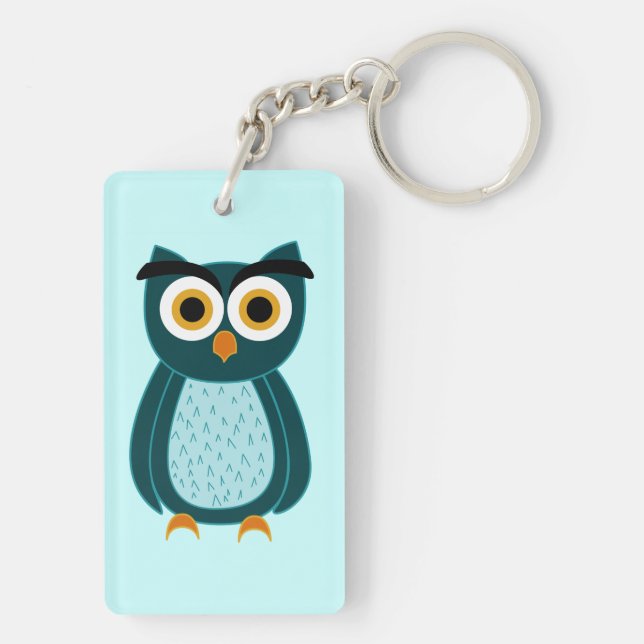 owl key ring (Back)