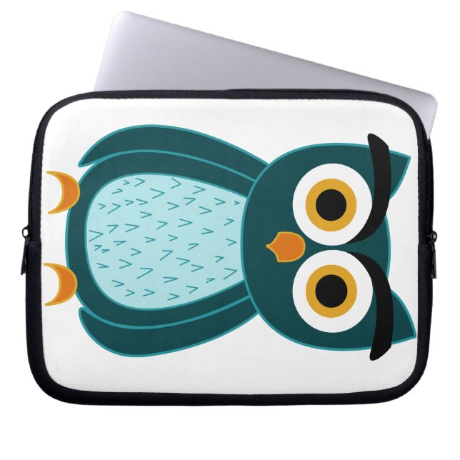 Owl Laptop Sleeve (Front)