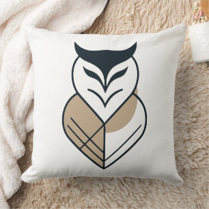 OWL logo geometric design  Cushion