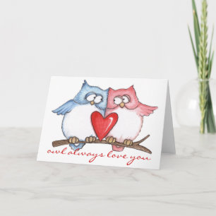 Owl Love Card