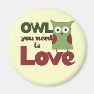 Owl Love Magnet