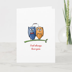 Owl Love You Valentine's Day Card