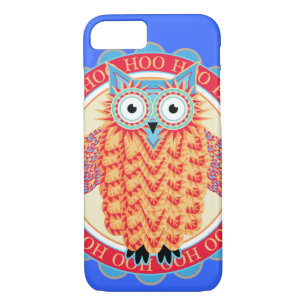 Owl Lover's Cute Colourful Night Owl iPhone 8/7 Case