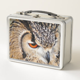 OWL METAL LUNCH BOX