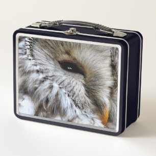 OWL METAL LUNCH BOX