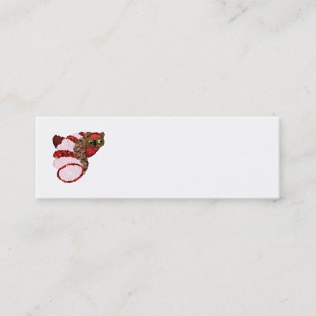 Owl Mini Business Cards (Front)