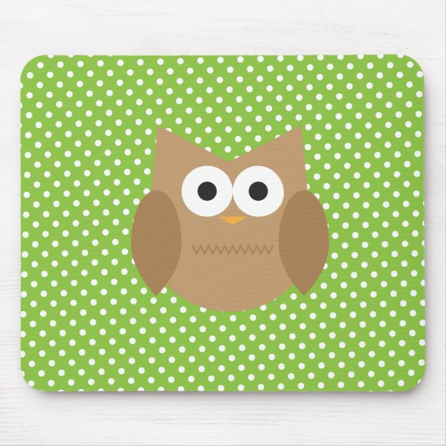 Owl Mouse Pad (Front)