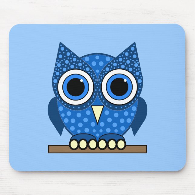 owl mouse pad (Front)