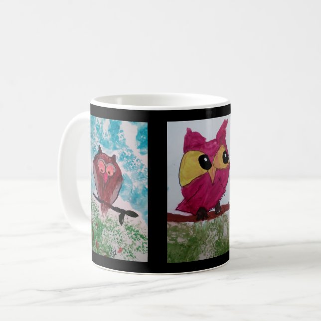 Owl Mug (Front Left)