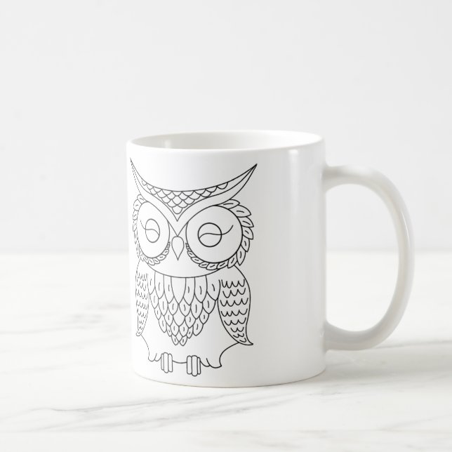 Owl Mug (Right)