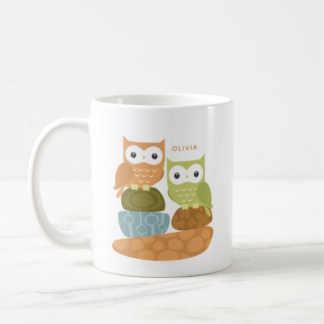 Owl Mugs (Left)